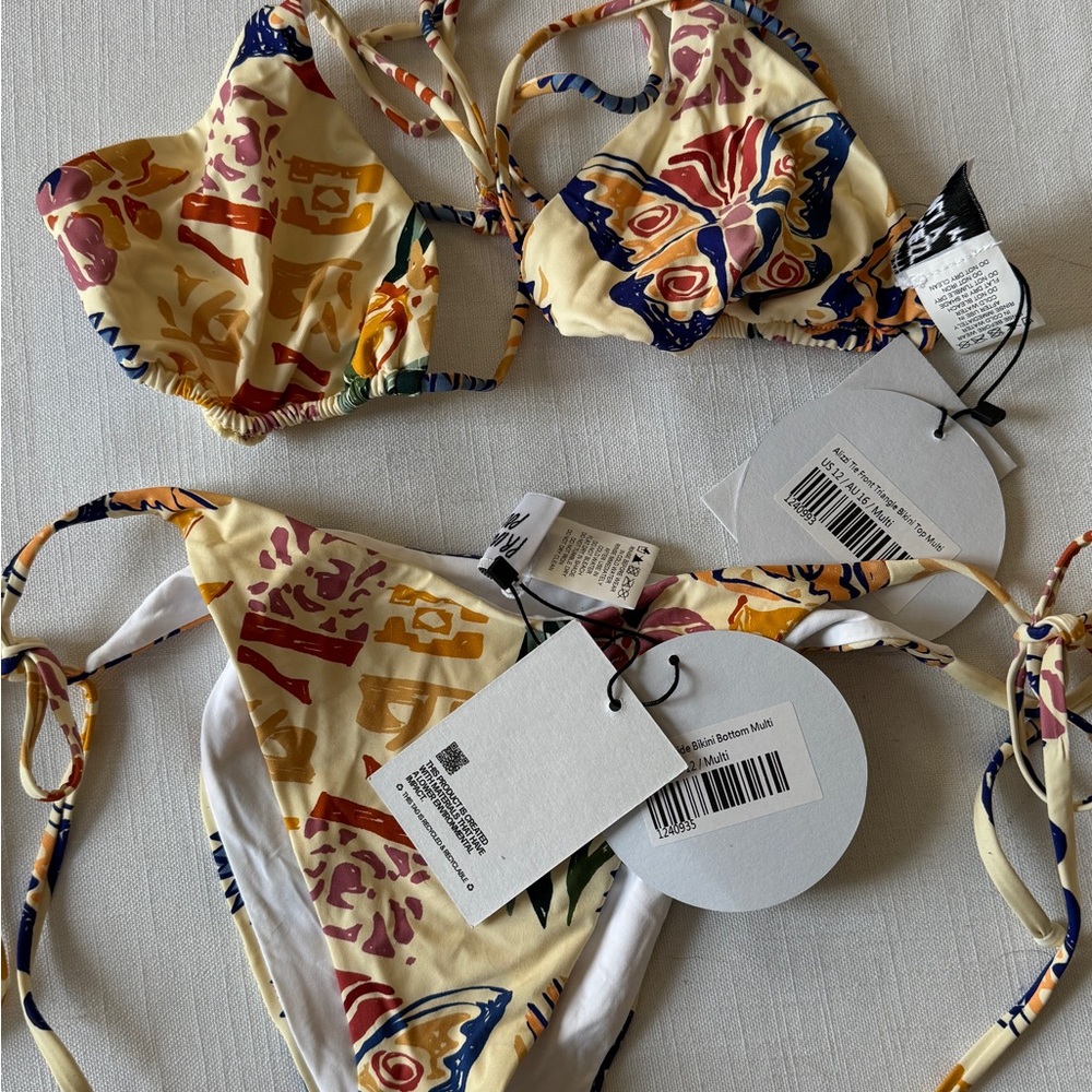 Colorful Bikini Set princess Polly never worn